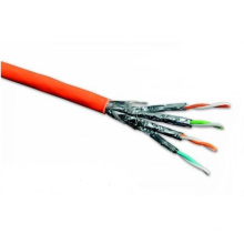 Cabo Ethernet CAT6A High-End com Dados 10g Cobre Recozido 500MHz